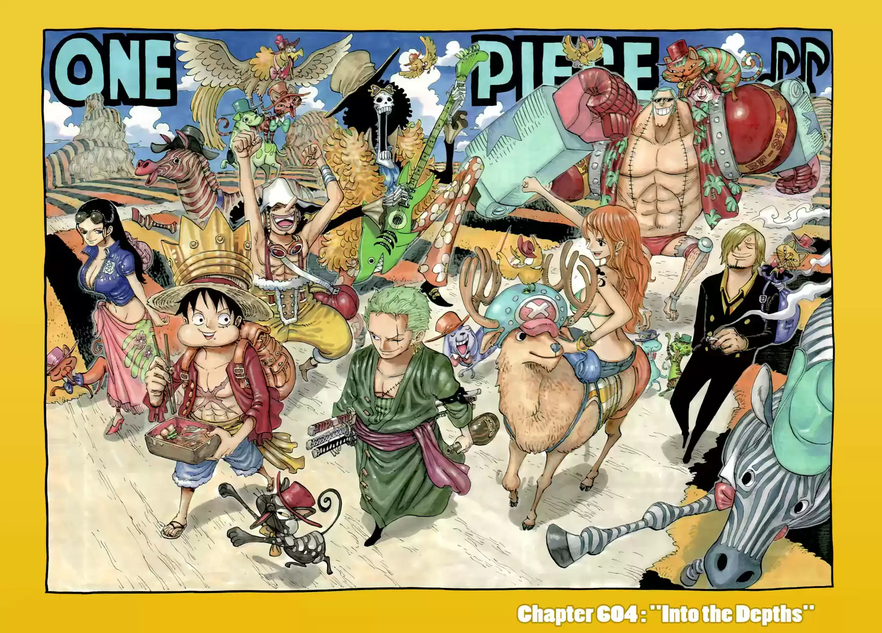 One Piece - Digital Colored Comics Vol.62 Chapter 604: Into The Depths