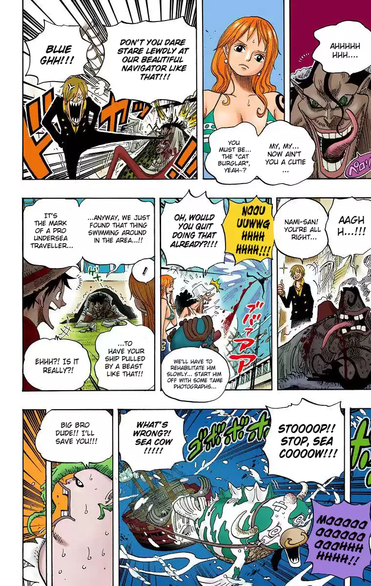 One Piece - Digital Colored Comics Vol.62 Chapter 604: Into The Depths