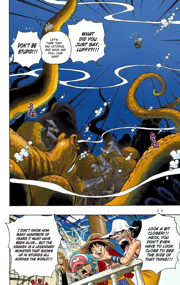 One Piece - Digital Colored Comics Vol.62 Chapter 605: The Kraken And The Pirates