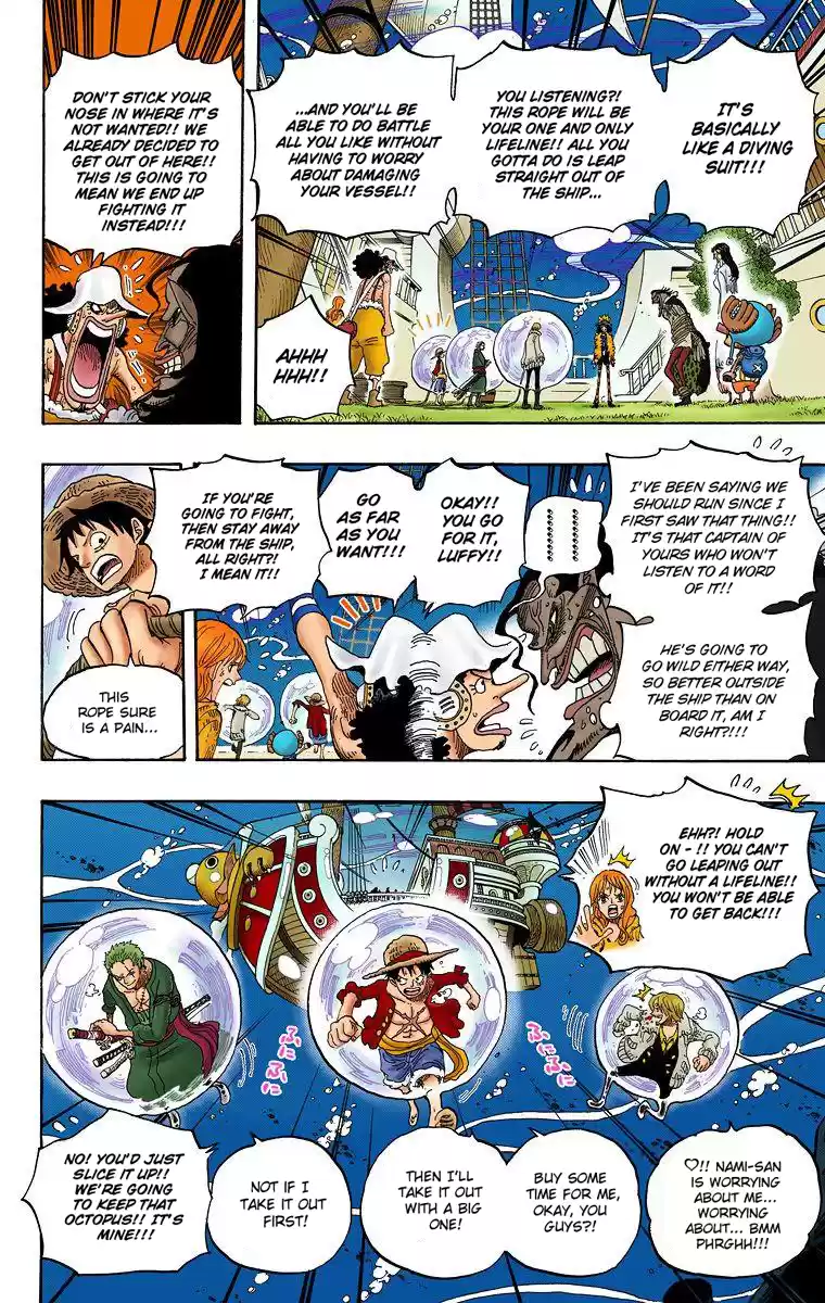 One Piece - Digital Colored Comics Vol.62 Chapter 605: The Kraken And The Pirates