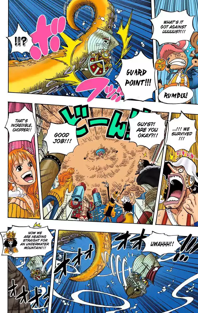 One Piece - Digital Colored Comics Vol.62 Chapter 605: The Kraken And The Pirates