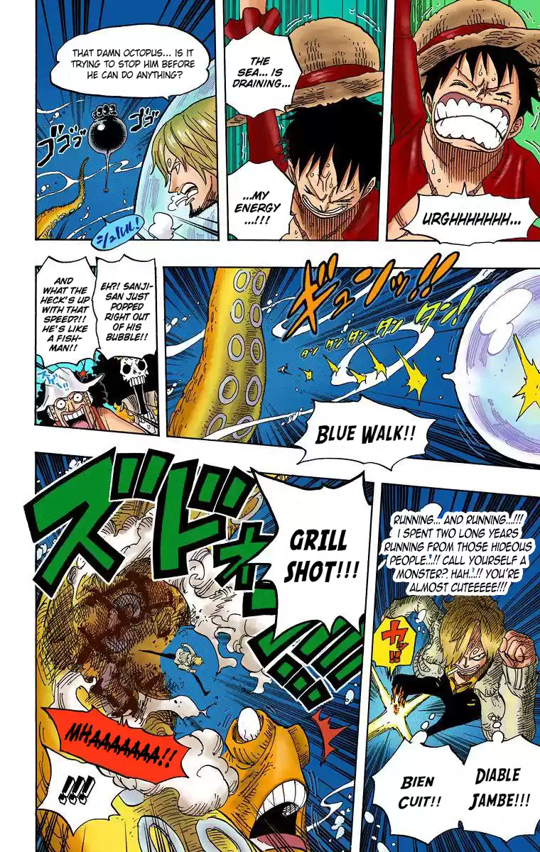 One Piece - Digital Colored Comics Vol.62 Chapter 605: The Kraken And The Pirates