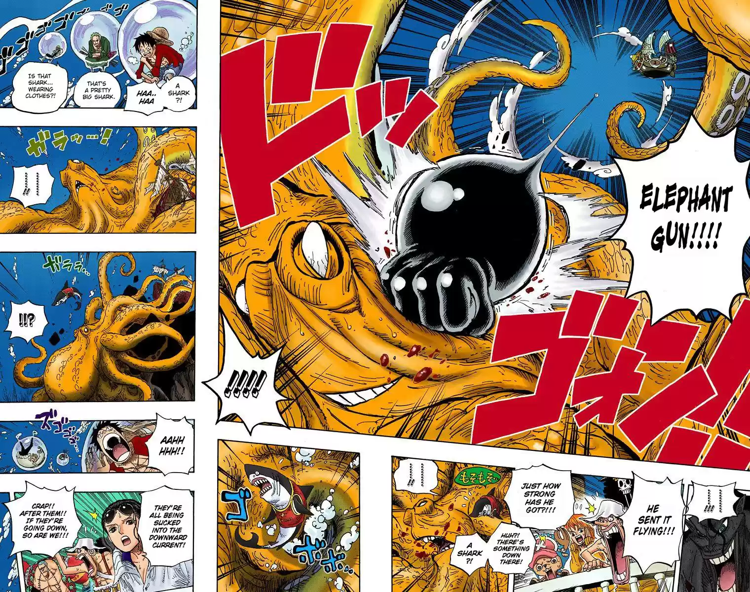 One Piece - Digital Colored Comics Vol.62 Chapter 605: The Kraken And The Pirates