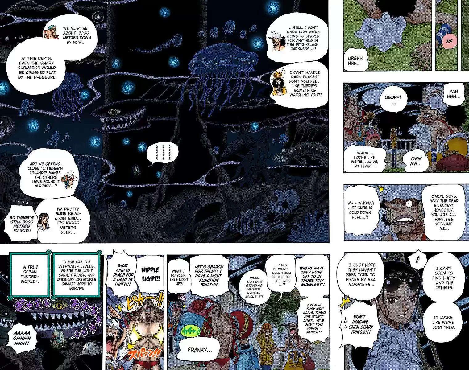 One Piece - Digital Colored Comics Vol.62 Chapter 605: The Kraken And The Pirates