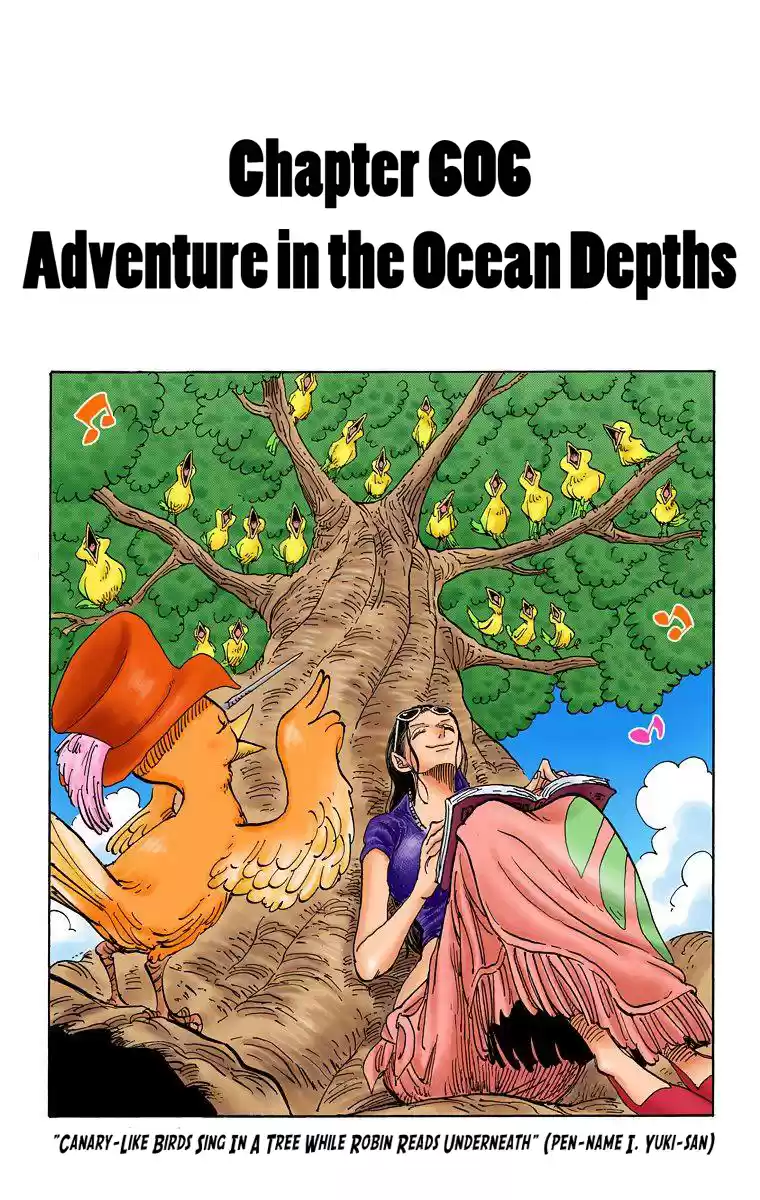 One Piece - Digital Colored Comics Vol.62 Chapter 606: Adventure In The Ocean Depths