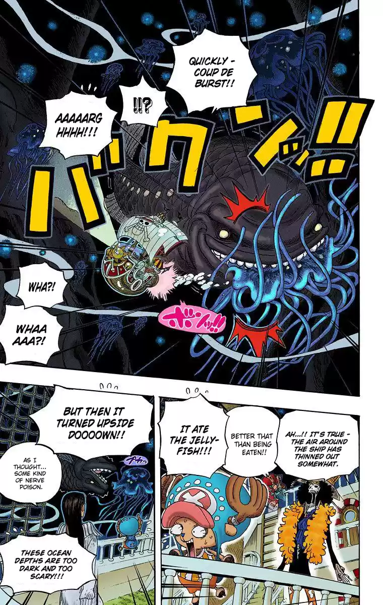 One Piece - Digital Colored Comics Vol.62 Chapter 606: Adventure In The Ocean Depths
