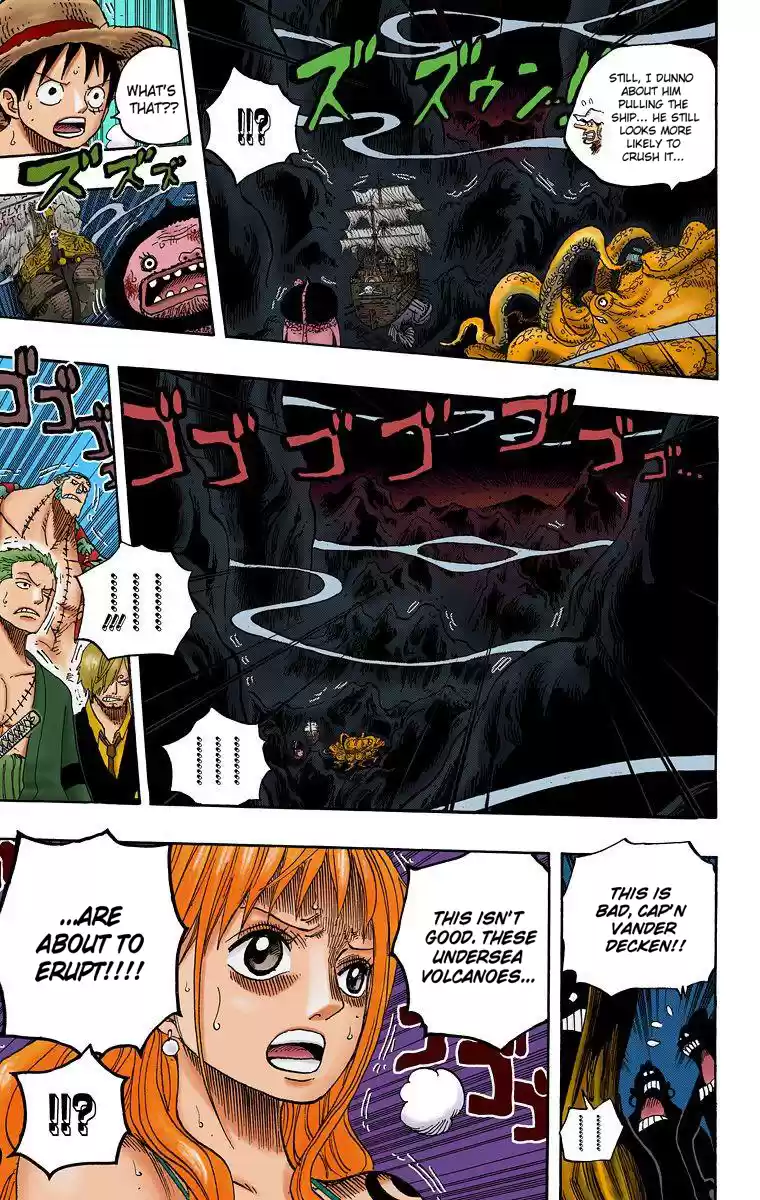One Piece - Digital Colored Comics Vol.62 Chapter 606: Adventure In The Ocean Depths