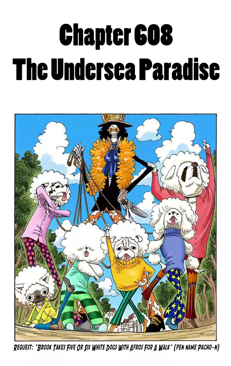One Piece - Digital Colored Comics Vol.62 Chapter 608: The Undersea Pirates