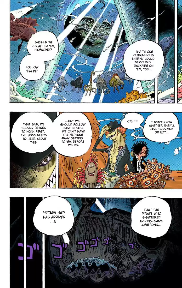 One Piece - Digital Colored Comics Vol.62 Chapter 608: The Undersea Pirates