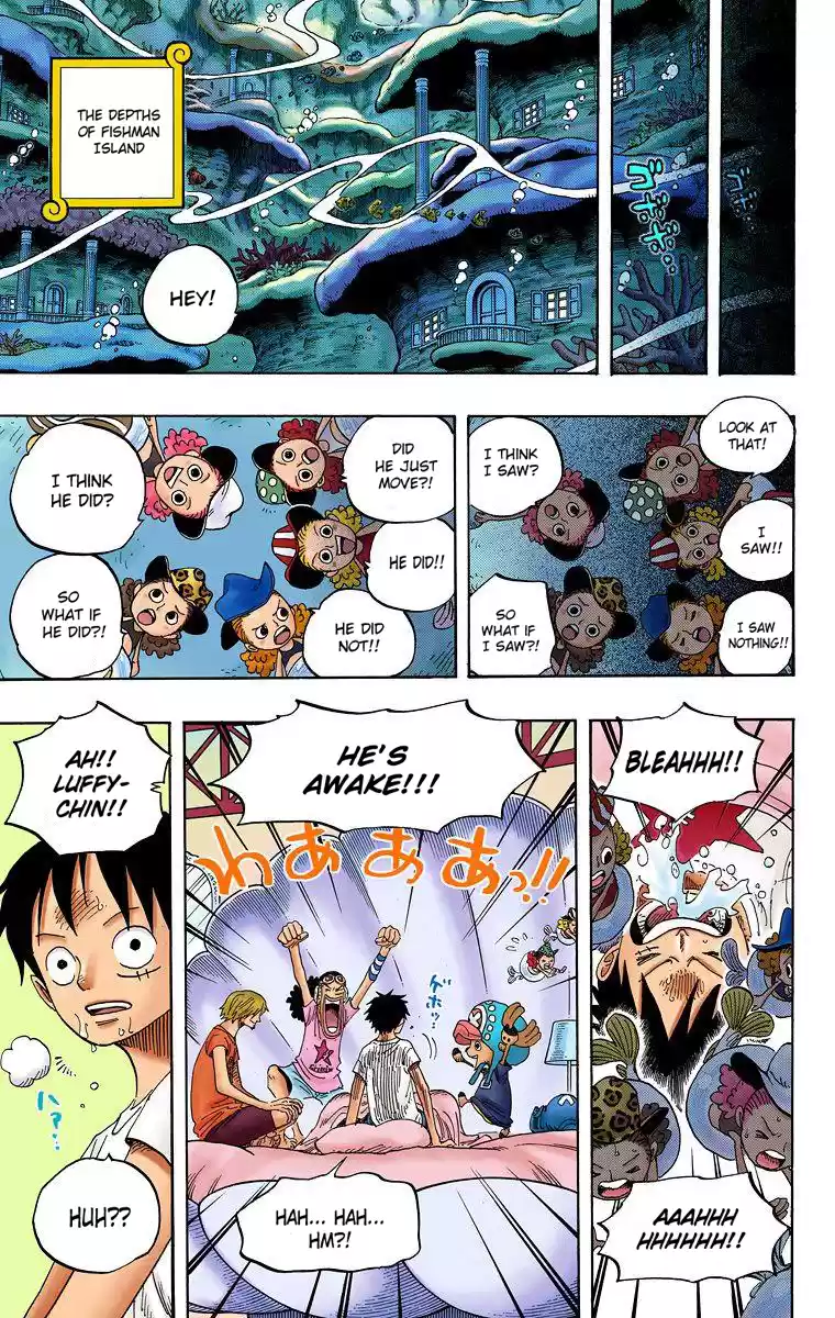 One Piece - Digital Colored Comics Vol.62 Chapter 608: The Undersea Pirates