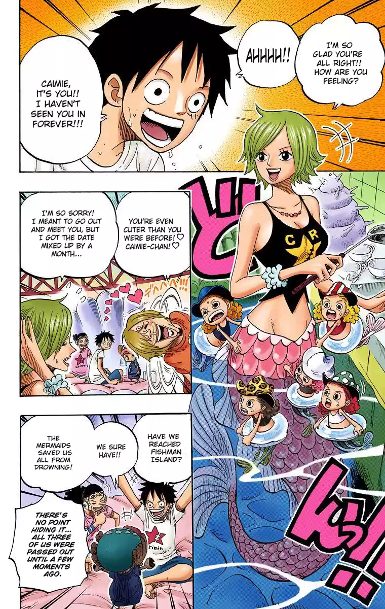 One Piece - Digital Colored Comics Vol.62 Chapter 608: The Undersea Pirates
