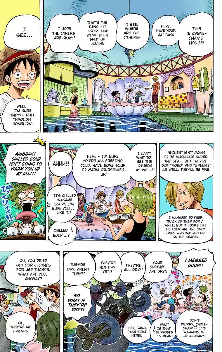 One Piece - Digital Colored Comics Vol.62 Chapter 608: The Undersea Pirates