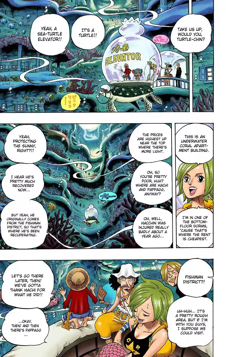 One Piece - Digital Colored Comics Vol.62 Chapter 608: The Undersea Pirates