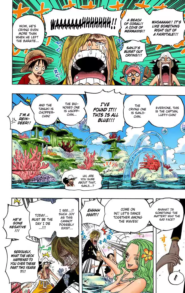 One Piece - Digital Colored Comics Vol.62 Chapter 608: The Undersea Pirates