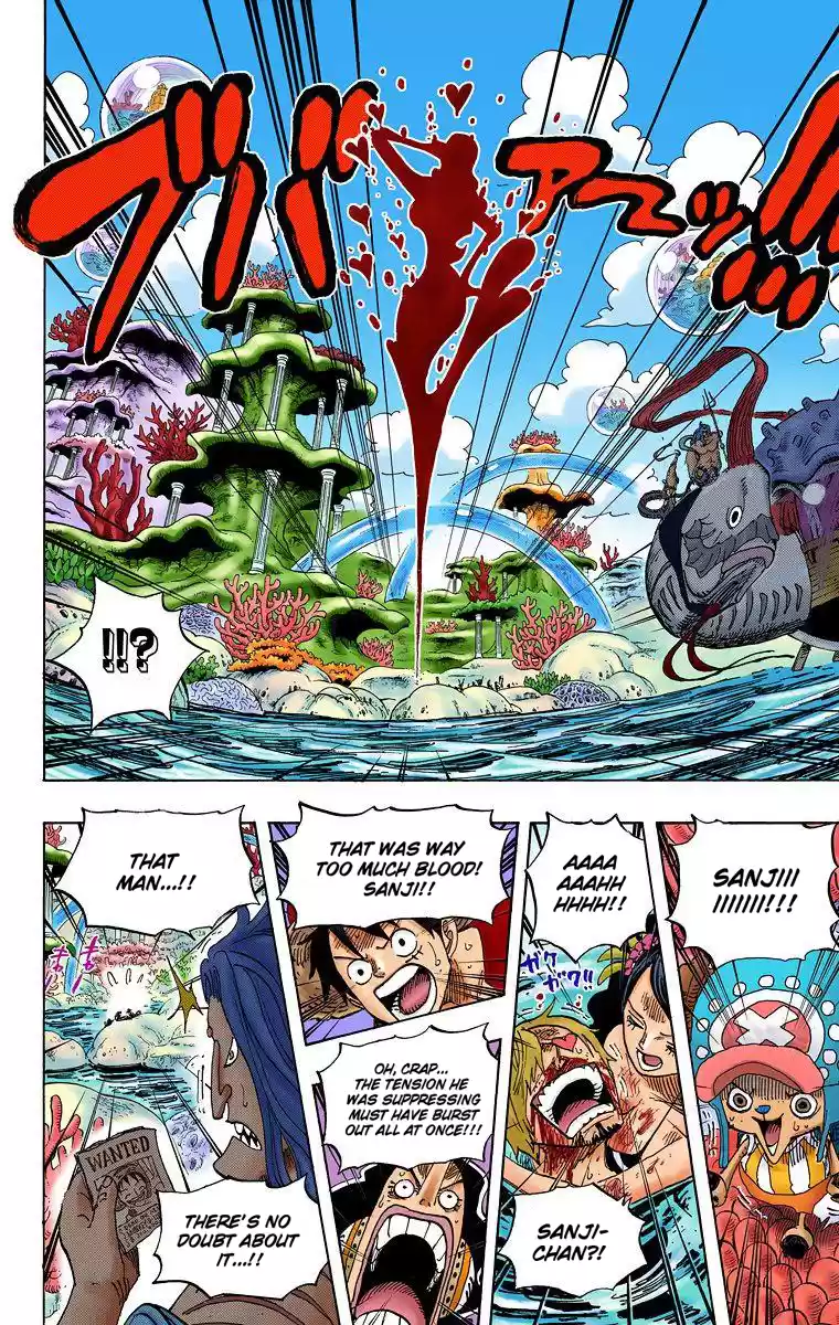 One Piece - Digital Colored Comics Vol.62 Chapter 609: Adventure On Fishman Island