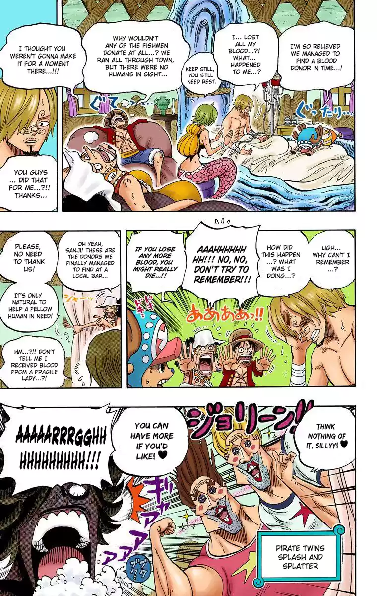 One Piece - Digital Colored Comics Vol.62 Chapter 610: Fortune-Teller Madam Shirley