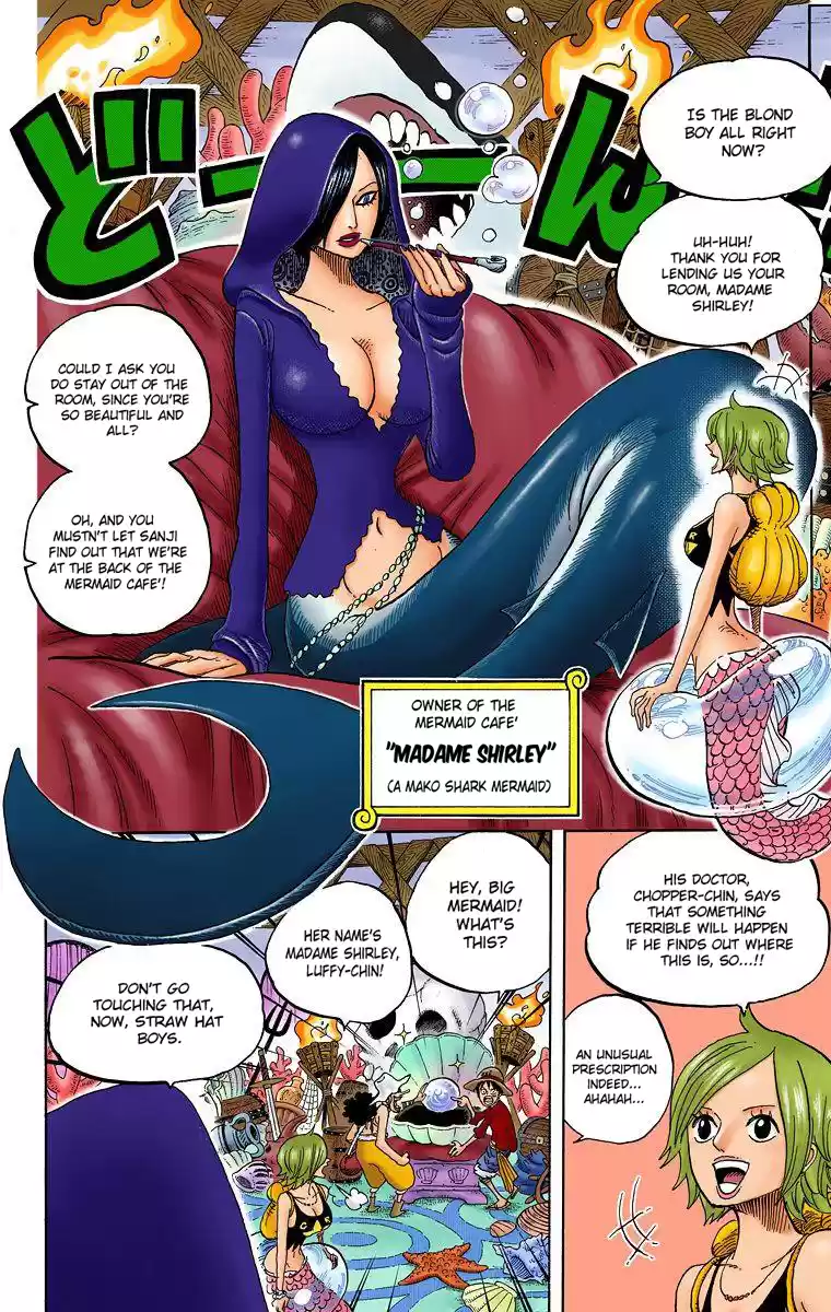One Piece - Digital Colored Comics Vol.62 Chapter 610: Fortune-Teller Madam Shirley