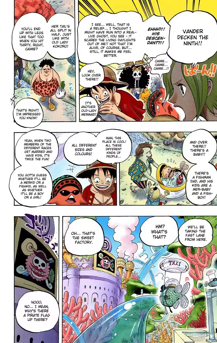 One Piece - Digital Colored Comics Vol.62 Chapter 610: Fortune-Teller Madam Shirley