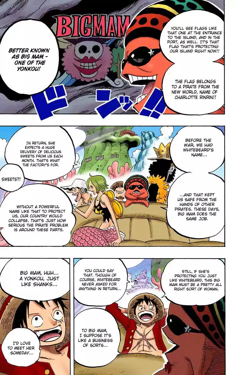 One Piece - Digital Colored Comics Vol.62 Chapter 610: Fortune-Teller Madam Shirley