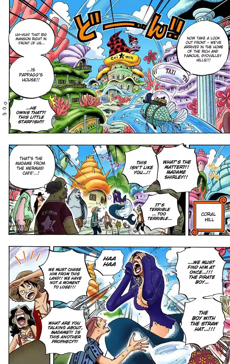 One Piece - Digital Colored Comics Vol.62 Chapter 610: Fortune-Teller Madam Shirley