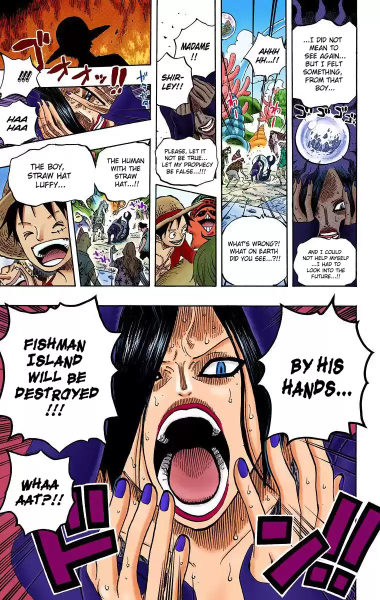 One Piece - Digital Colored Comics Vol.62 Chapter 610: Fortune-Teller Madam Shirley