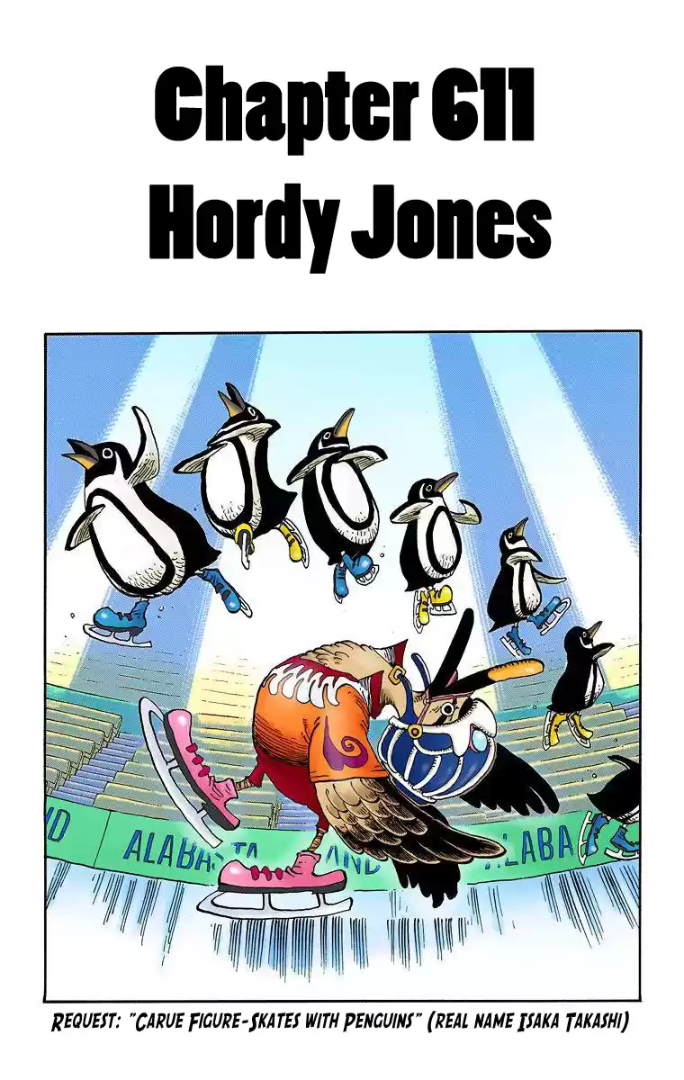 One Piece - Digital Colored Comics Vol.62 Chapter 611: Hordy Jones