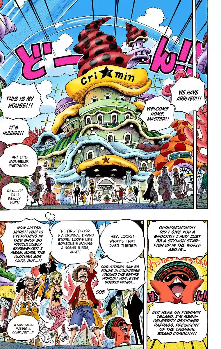 One Piece - Digital Colored Comics Vol.62 Chapter 611: Hordy Jones