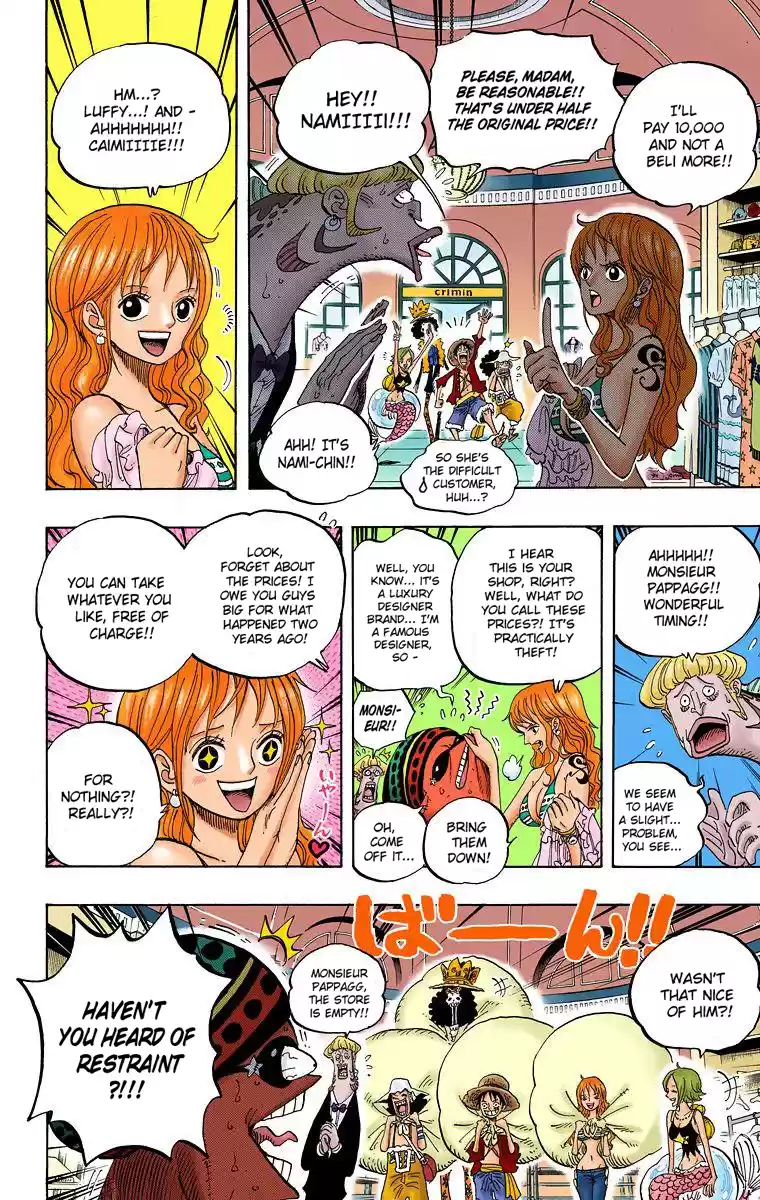 One Piece - Digital Colored Comics Vol.62 Chapter 611: Hordy Jones