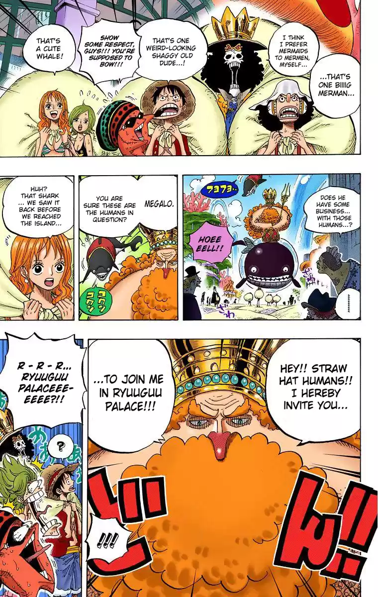 One Piece - Digital Colored Comics Vol.62 Chapter 611: Hordy Jones