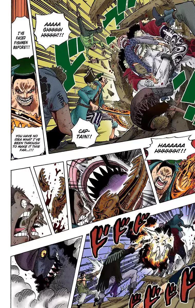 One Piece - Digital Colored Comics Vol.62 Chapter 611: Hordy Jones