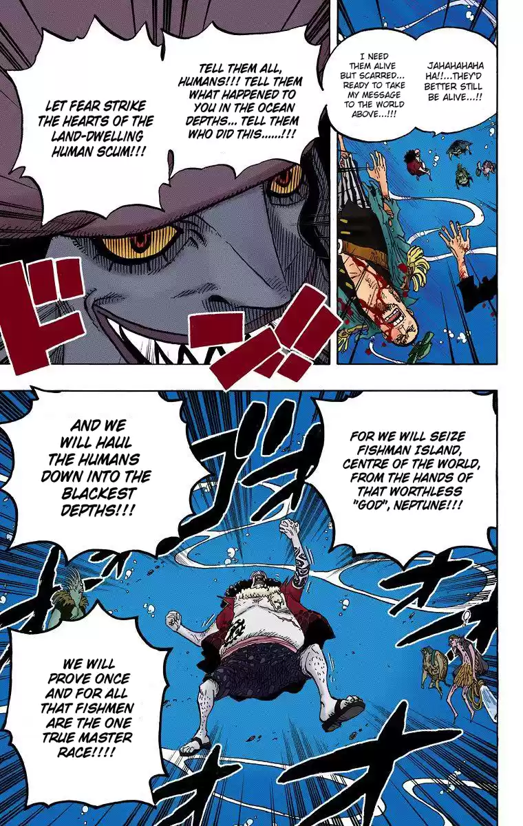 One Piece - Digital Colored Comics Vol.62 Chapter 611: Hordy Jones