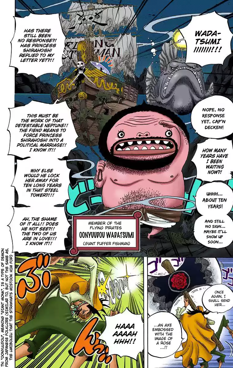 One Piece - Digital Colored Comics Vol.62 Chapter 613: The Mermaid Princess In Hard Shell Tower