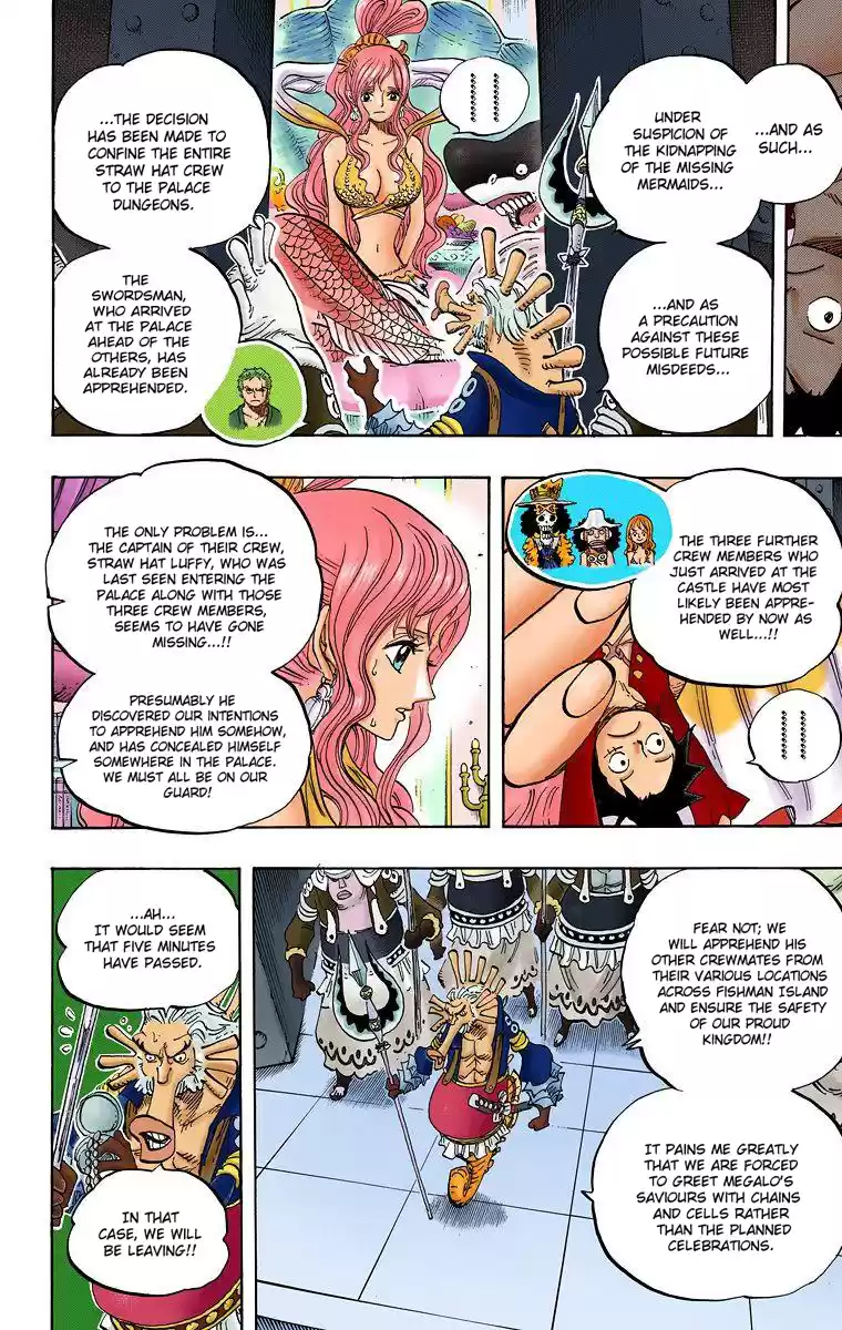 One Piece - Digital Colored Comics Vol.62 Chapter 613: The Mermaid Princess In Hard Shell Tower