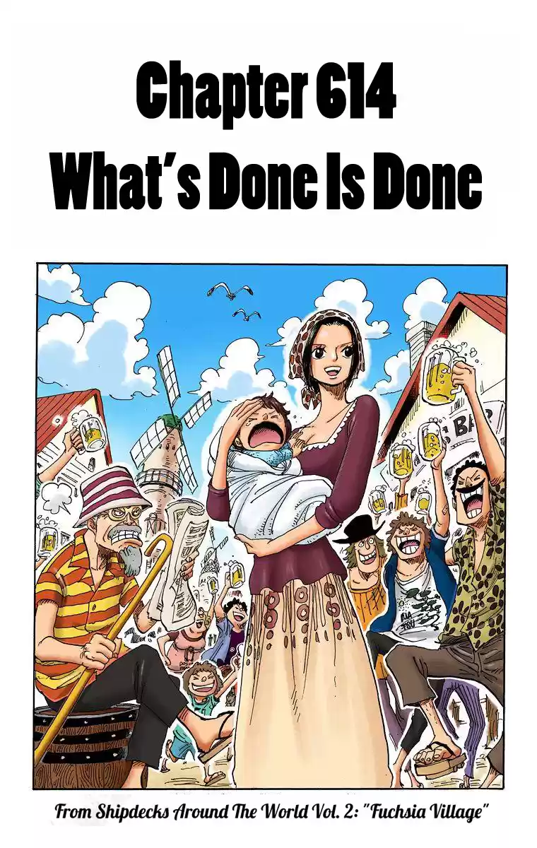 One Piece - Digital Colored Comics Vol.62 Chapter 614: What's Done Is Done