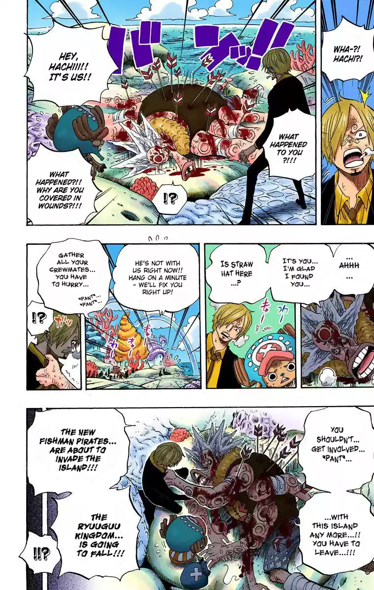 One Piece - Digital Colored Comics Vol.63 Chapter 615: Curse Of Mato Mato