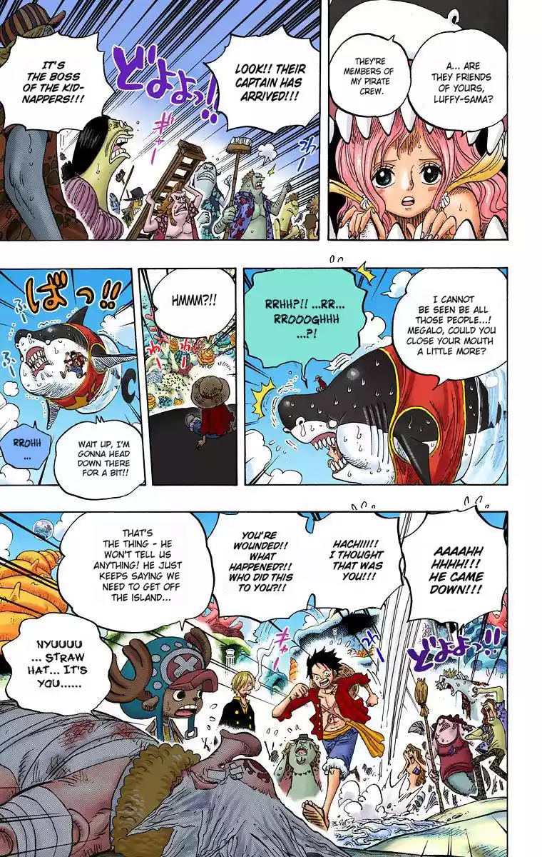 One Piece - Digital Colored Comics Vol.63 Chapter 617: Major Incident On Coral Hill
