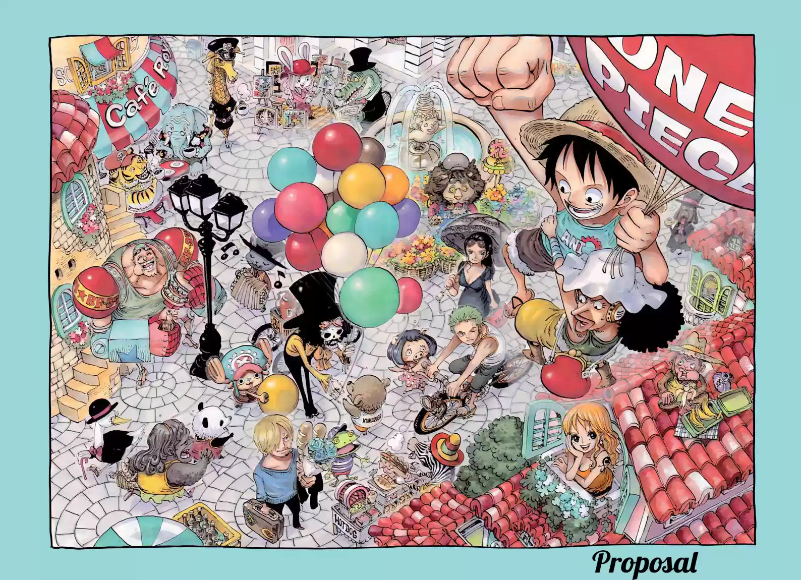 One Piece - Digital Colored Comics Vol.63 Chapter 618: Proposal