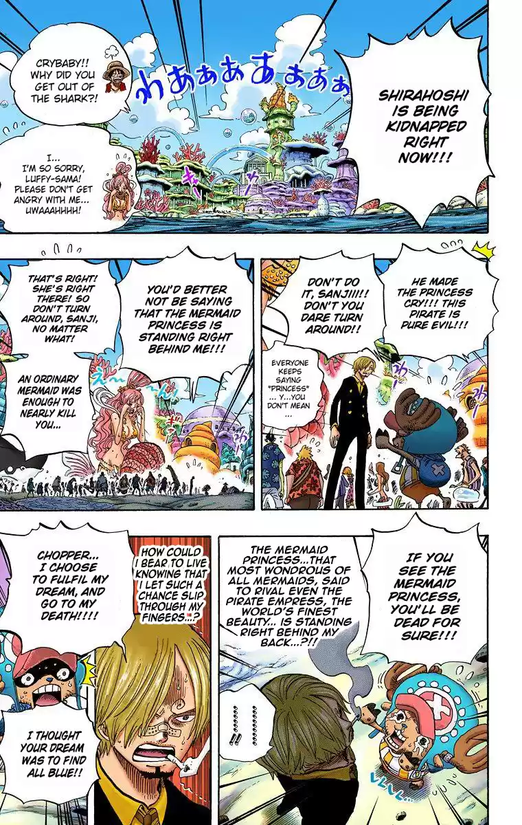 One Piece - Digital Colored Comics Vol.63 Chapter 618: Proposal