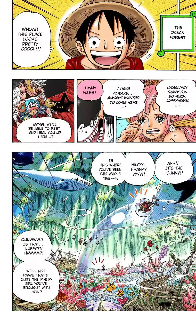 One Piece - Digital Colored Comics Vol.63 Chapter 619: At The Sea Forest