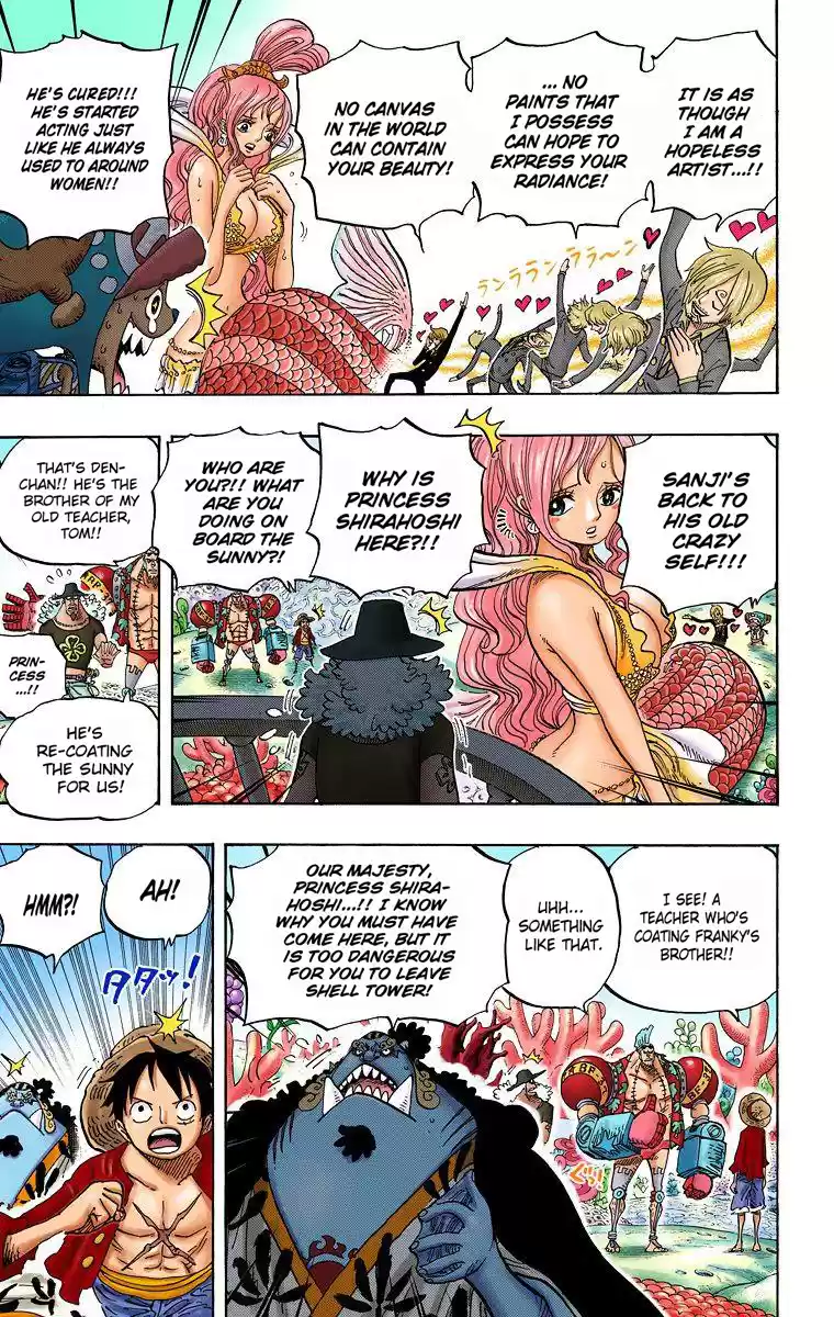 One Piece - Digital Colored Comics Vol.63 Chapter 619: At The Sea Forest
