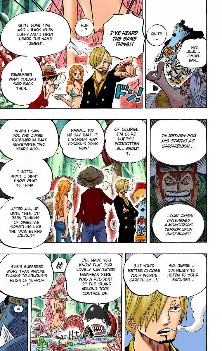 One Piece - Digital Colored Comics Vol.63 Chapter 620: The Long-For Amusement Park