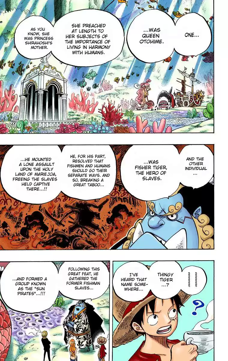 One Piece - Digital Colored Comics Vol.63 Chapter 620: The Long-For Amusement Park