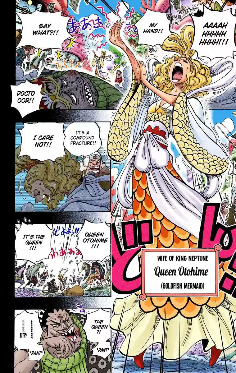 One Piece - Digital Colored Comics Vol.63 Chapter 621: Otohime And Tiger