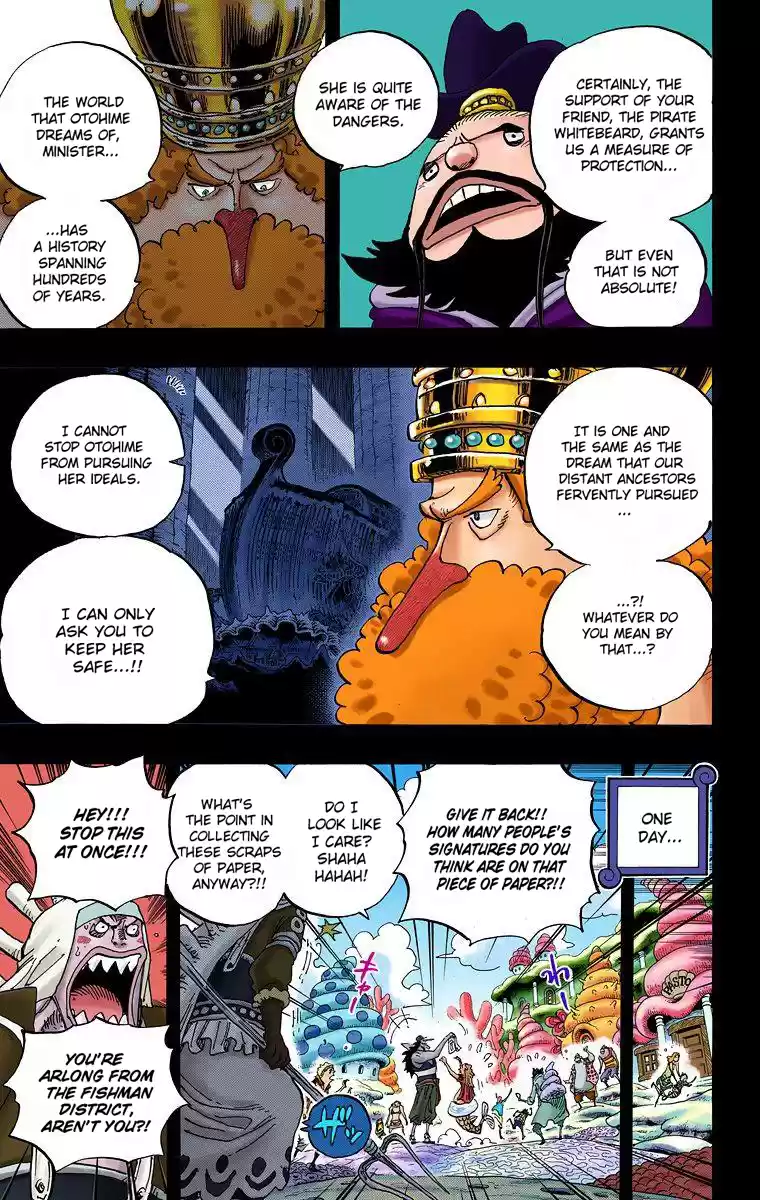 One Piece - Digital Colored Comics Vol.63 Chapter 621: Otohime And Tiger