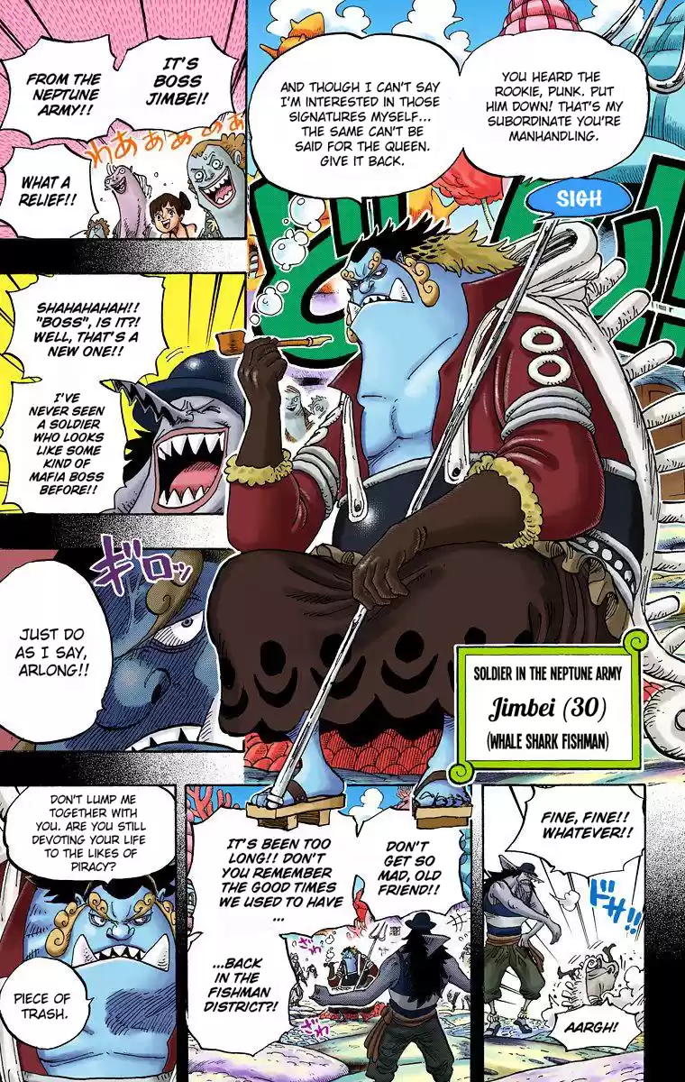 One Piece - Digital Colored Comics Vol.63 Chapter 621: Otohime And Tiger