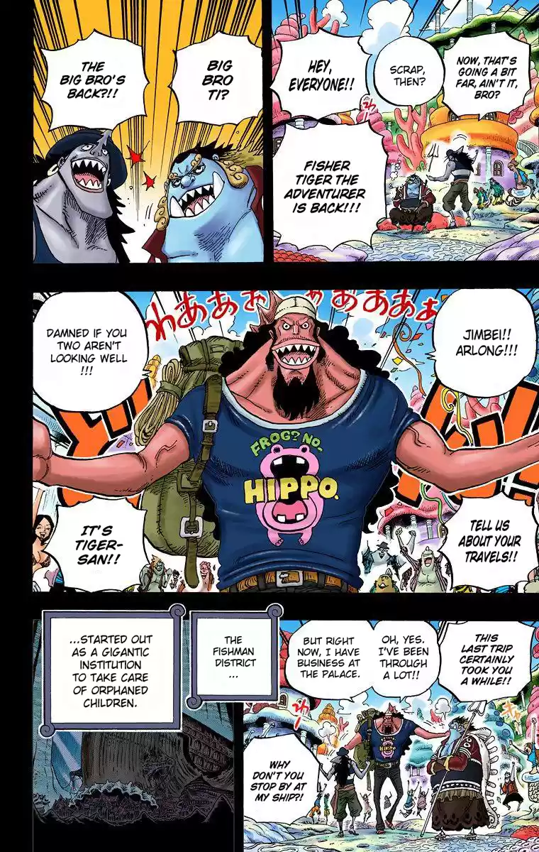 One Piece - Digital Colored Comics Vol.63 Chapter 621: Otohime And Tiger