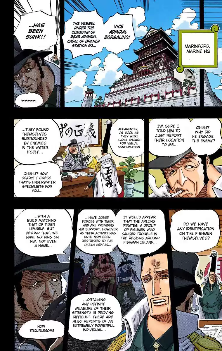 One Piece - Digital Colored Comics Vol.63 Chapter 622: The Sun Pirates