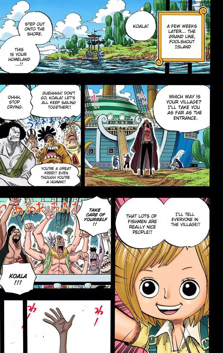 One Piece - Digital Colored Comics Vol.63 Chapter 623: Pirate Fisher Tiger