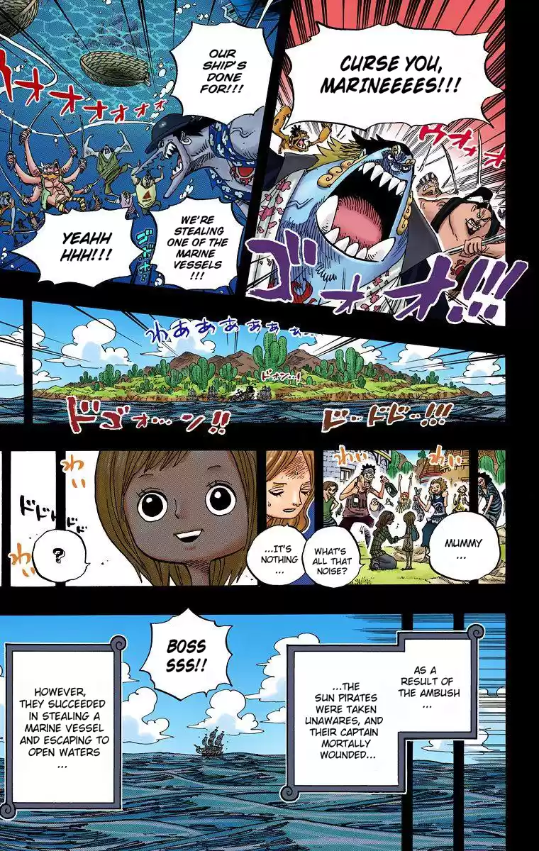 One Piece - Digital Colored Comics Vol.63 Chapter 623: Pirate Fisher Tiger