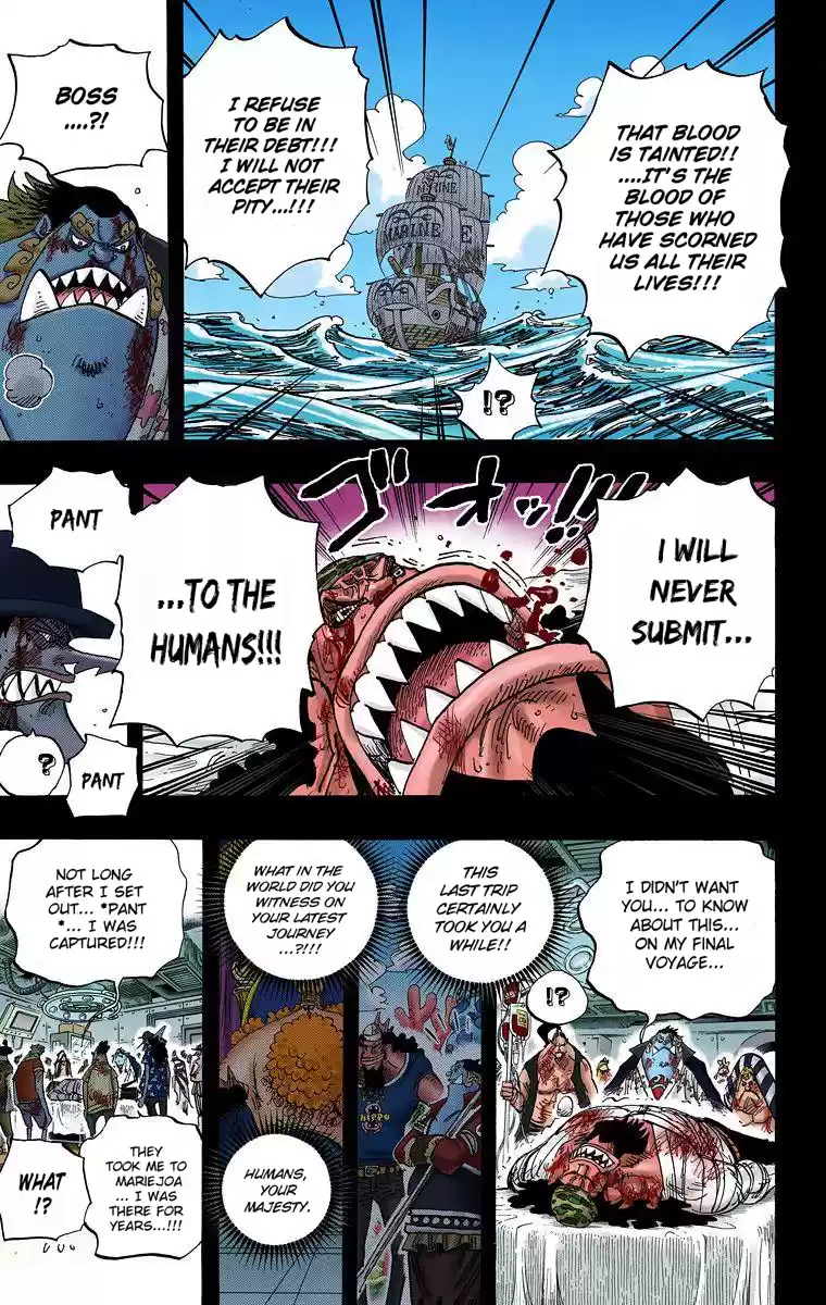 One Piece - Digital Colored Comics Vol.63 Chapter 623: Pirate Fisher Tiger
